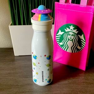 Out of this world 2024 spaceship Starbucks bottle